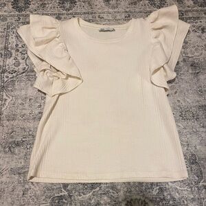 Zara cream top